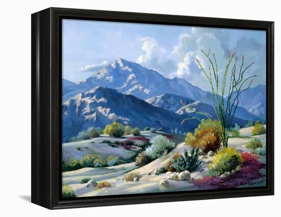 Desert Serenade-Carolyne Hawley-Framed Stretched Canvas