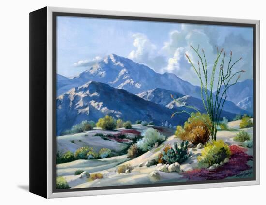 Desert Serenade-Carolyne Hawley-Framed Stretched Canvas