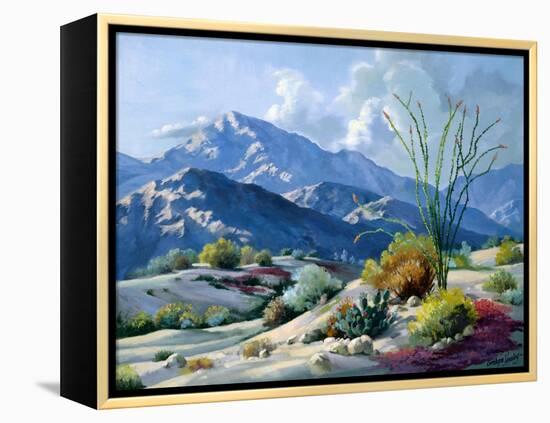 Desert Serenade-Carolyne Hawley-Framed Stretched Canvas