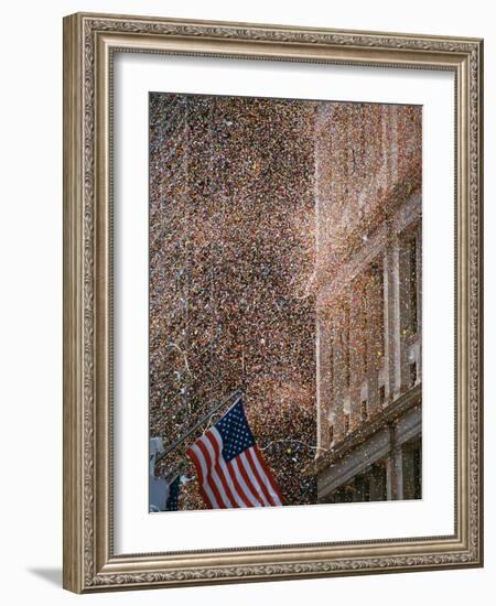 Desert Storm Victory Parade-Joseph Sohm-Framed Photographic Print