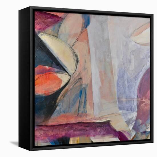 Desert study F    painterly, desert palate-Robbin Rawlings-Framed Stretched Canvas