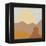 Desert Sun I-Moira Hershey-Framed Stretched Canvas