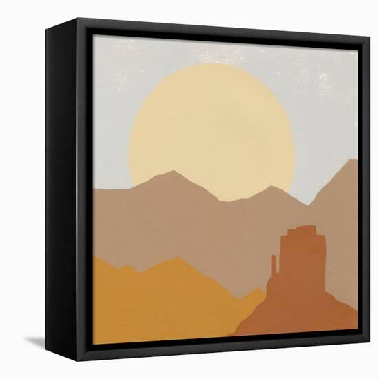 Desert Sun I-Moira Hershey-Framed Stretched Canvas