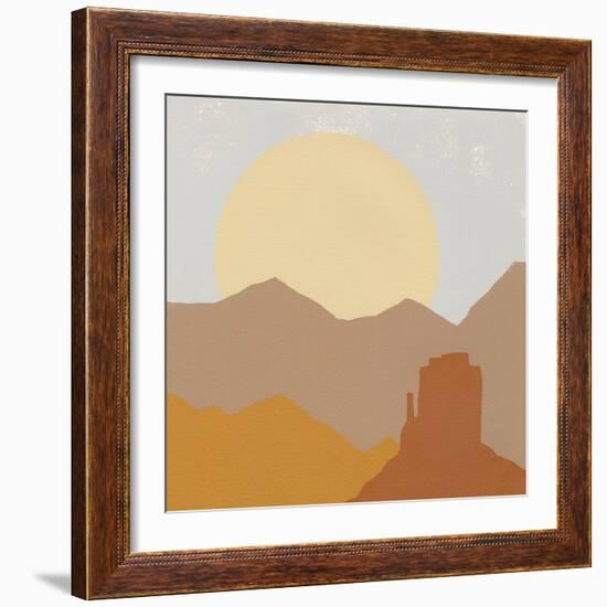 Desert Sun I-Moira Hershey-Framed Premium Giclee Print