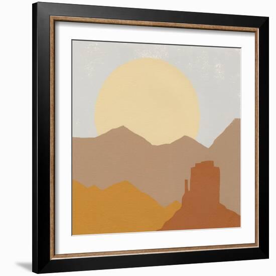 Desert Sun I-Moira Hershey-Framed Premium Giclee Print