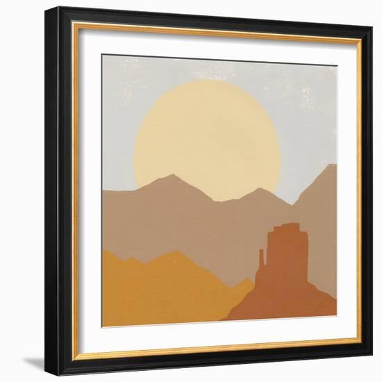 Desert Sun I-Moira Hershey-Framed Premium Giclee Print