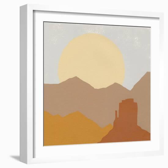 Desert Sun I-Moira Hershey-Framed Art Print