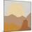 Desert Sun I-Moira Hershey-Mounted Art Print