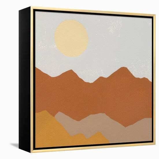 Desert Sun II-Moira Hershey-Framed Stretched Canvas