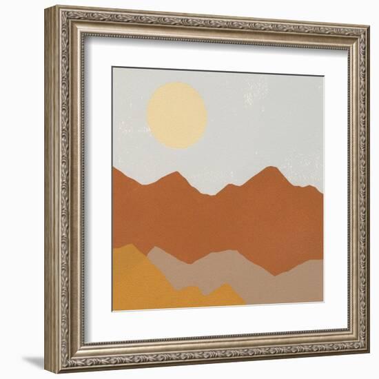 Desert Sun II-Moira Hershey-Framed Art Print