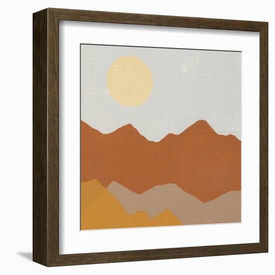 Desert Sun II-Moira Hershey-Framed Art Print