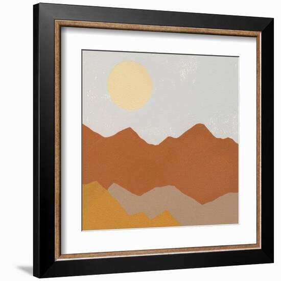 Desert Sun II-Moira Hershey-Framed Art Print