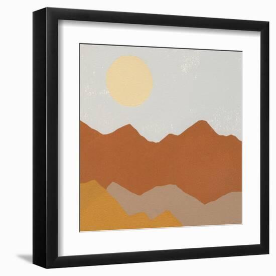 Desert Sun II-Moira Hershey-Framed Art Print