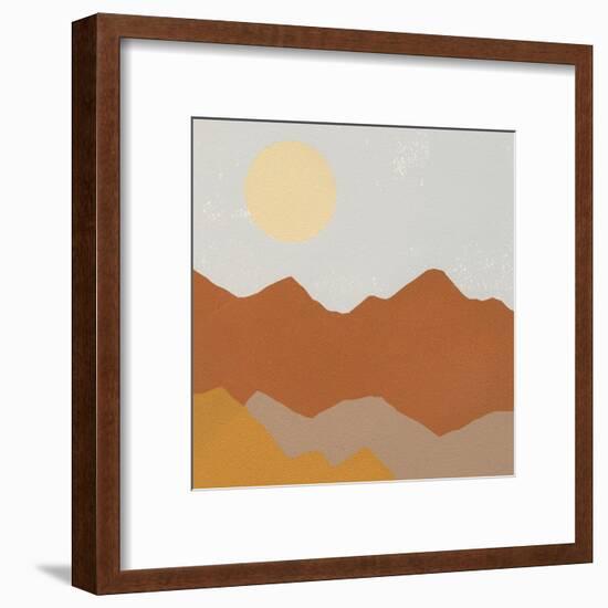 Desert Sun II-Moira Hershey-Framed Art Print