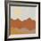 Desert Sun II-Moira Hershey-Framed Premium Giclee Print