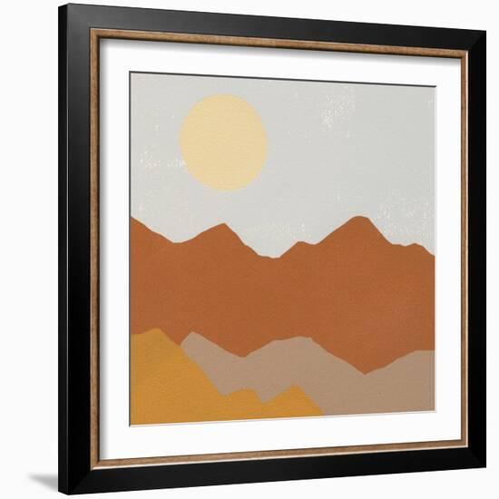 Desert Sun II-Moira Hershey-Framed Premium Giclee Print