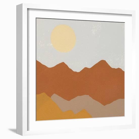 Desert Sun II-Moira Hershey-Framed Premium Giclee Print