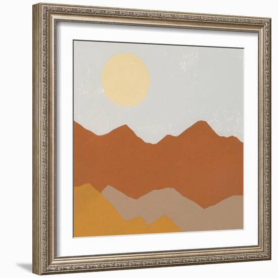 Desert Sun II-Moira Hershey-Framed Art Print