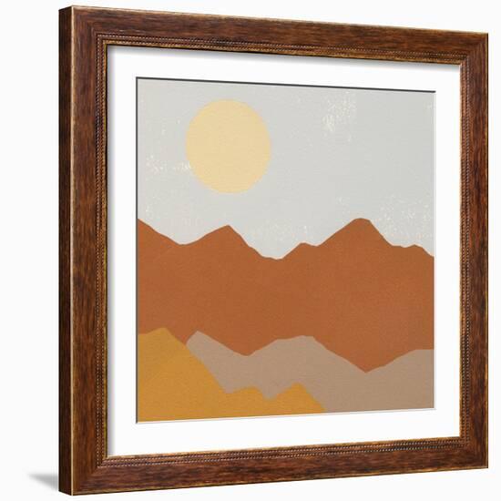 Desert Sun II-Moira Hershey-Framed Art Print