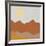 Desert Sun II-Moira Hershey-Framed Art Print