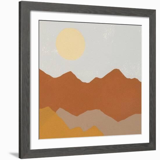 Desert Sun II-Moira Hershey-Framed Art Print