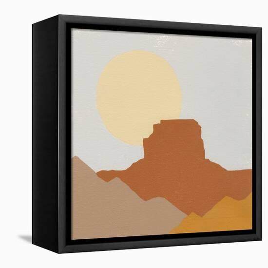 Desert Sun III-Moira Hershey-Framed Stretched Canvas