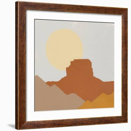 Desert Sun III-Moira Hershey-Framed Art Print