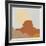 Desert Sun III-Moira Hershey-Framed Art Print