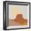 Desert Sun III-Moira Hershey-Framed Art Print