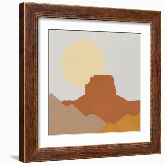 Desert Sun III-Moira Hershey-Framed Art Print