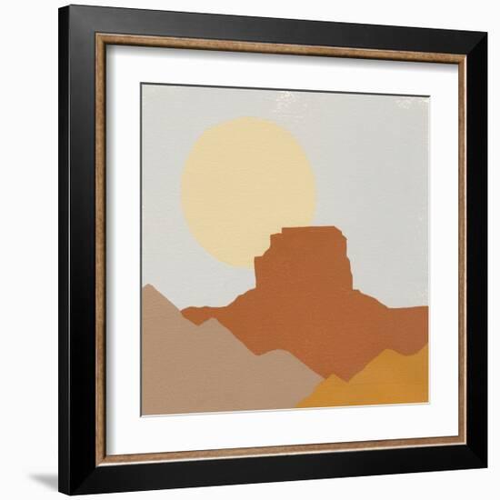 Desert Sun III-Moira Hershey-Framed Art Print