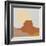 Desert Sun III-Moira Hershey-Framed Premium Giclee Print