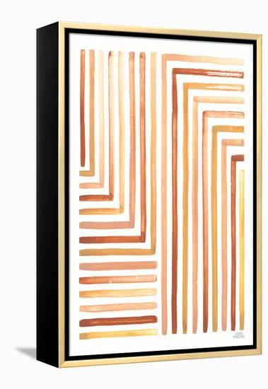 Desert Sunset III SP-Laura Marshall-Framed Stretched Canvas