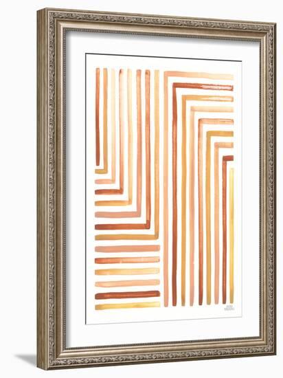 Desert Sunset III SP-Laura Marshall-Framed Art Print