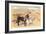 Desert Sweethearts, Nuzzling Burros-null-Framed Premium Giclee Print