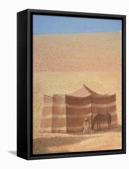 Desert Tent Rajasthan-Lincoln Seligman-Framed Premier Image Canvas