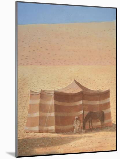 Desert Tent Rajasthan-Lincoln Seligman-Mounted Giclee Print