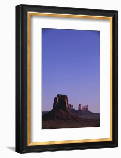 Desert Valley at Dusk-DLILLC-Framed Photographic Print