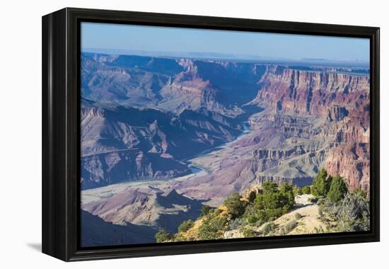 Desert View Point over the Grand Canyonarizona, United States of America, North America-Michael Runkel-Framed Premier Image Canvas