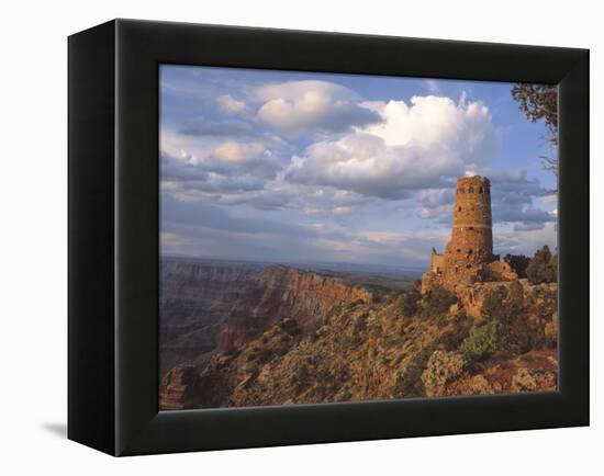 Desert View Watch Tower on the East Rim of Grand Canyon NP, Arizona-Greg Probst-Framed Premier Image Canvas