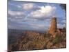 Desert View Watch Tower on the East Rim of Grand Canyon NP, Arizona-Greg Probst-Mounted Photographic Print