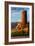 Desert View Watchtower - Grand Canyon-Lantern Press-Framed Art Print