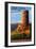 Desert View Watchtower - Grand Canyon-Lantern Press-Framed Art Print