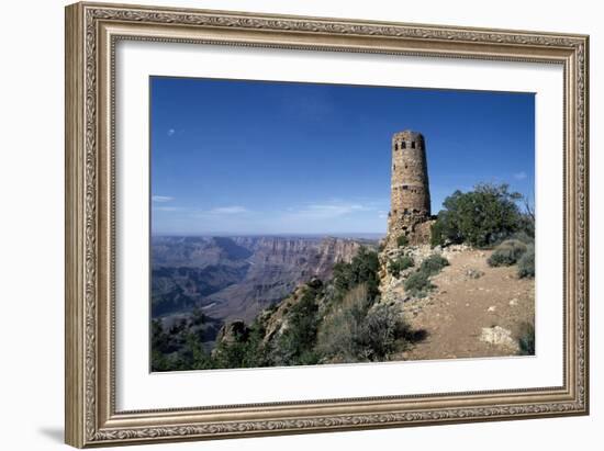 Desert View Watchtower, South Rim - Grand Canyon-Carol Highsmith-Framed Photo