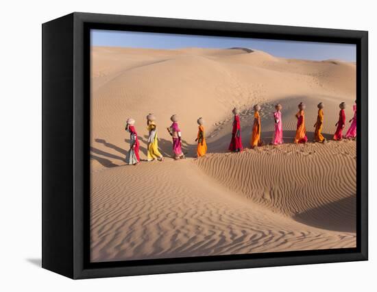 Desert Walk-Art Wolfe-Framed Premier Image Canvas