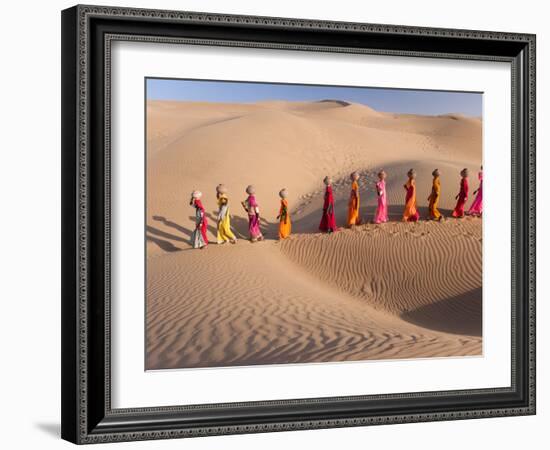 Desert Walk-Art Wolfe-Framed Photographic Print