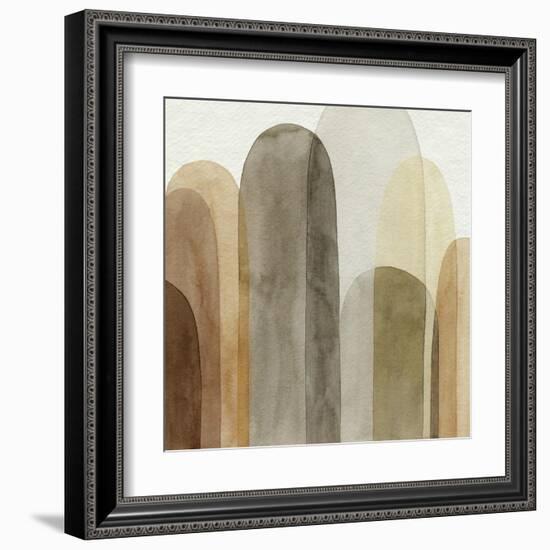 Desert Watercolor Arches I-Grace Popp-Framed Art Print