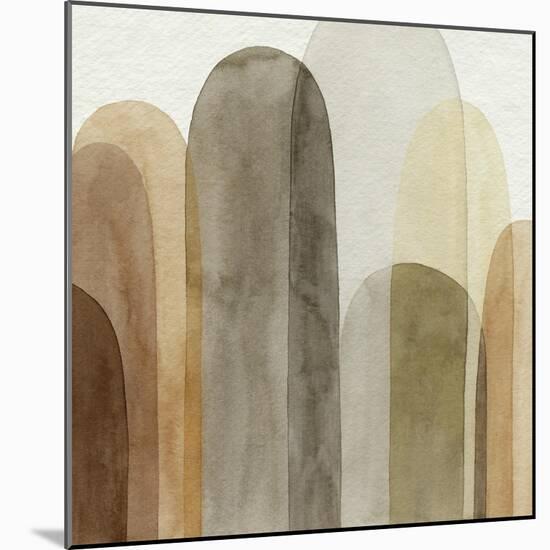 Desert Watercolor Arches I-Grace Popp-Mounted Art Print