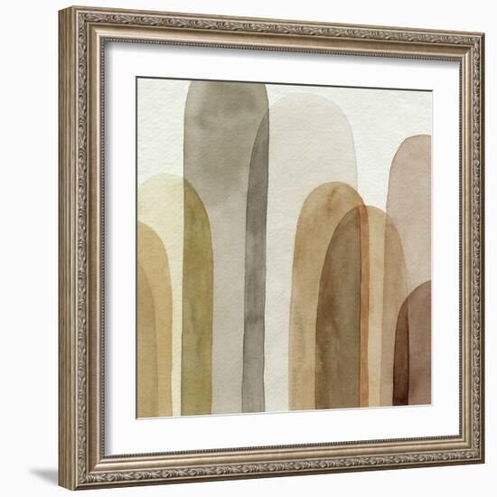 Desert Watercolor Arches II-Grace Popp-Framed Premium Giclee Print