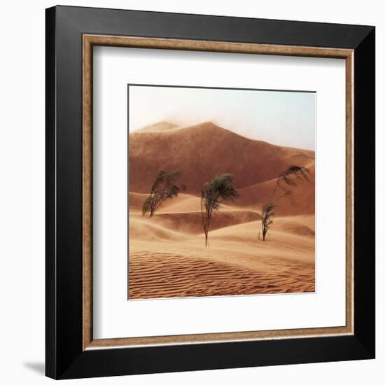 Desert Wind-null-Framed Premium Giclee Print